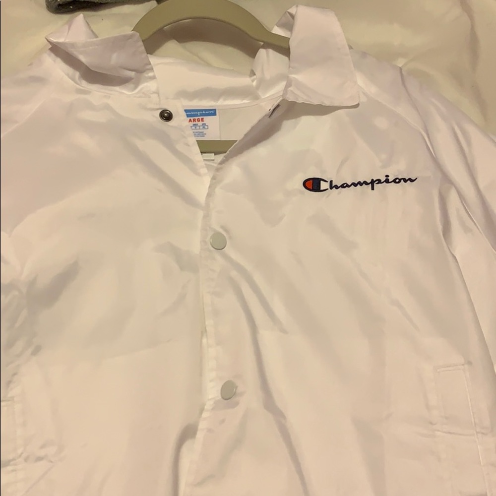 Champion cropped windbreaker!